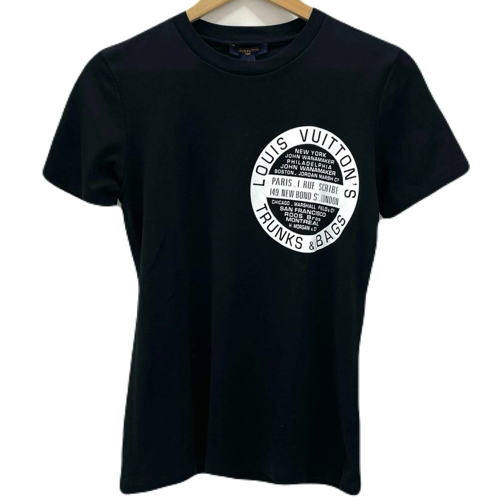 LOUIS VUITTON Short Sleeved T Shirt Black M